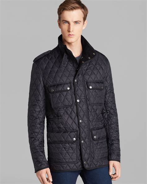 burberry quilted jackets mens|burberry diamond quilted jacket men.